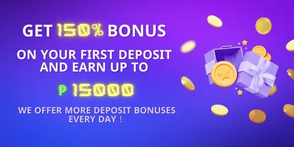 Daily bonus artwork with a blue gift card and gold coins